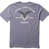 Best Sale Vissla Bat Bandito Short Sleeve Pocket Tee DUSTY LILAC