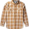 Best Vissla Central Coast Eco Long Sleeve Flannel DUNE