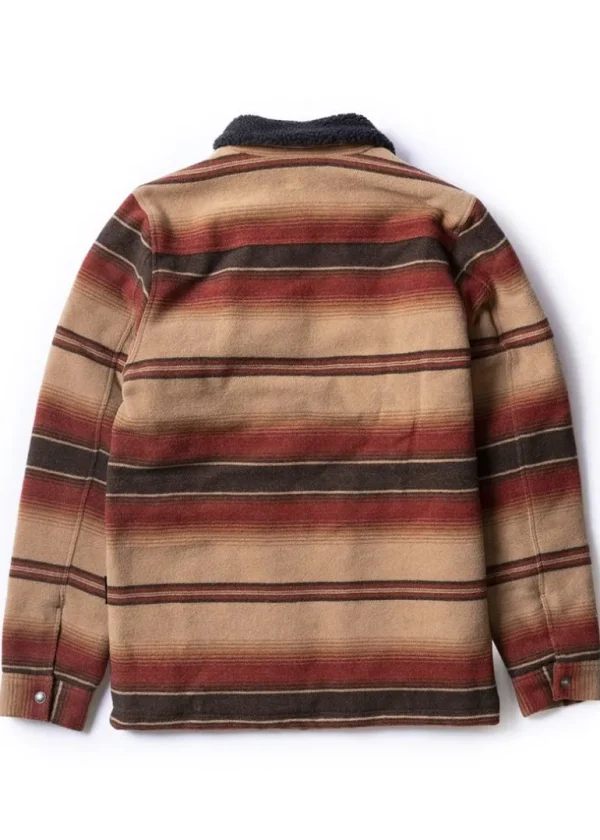 Discount Vissla Creators Buffalo Jacket Dark Sand