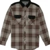 Fashion Vissla Creators Jack Eco Long Sleeve Flannel Java