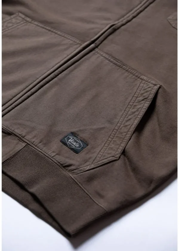 Sale Vissla Creators Planer Eco Zip Hoodie Java