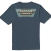 Best Sale Vissla Hardware Organic Tee Dark Denim