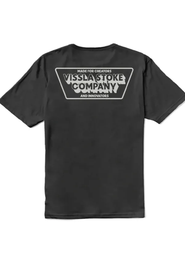Online Vissla Hardware Organic Tee Phantom