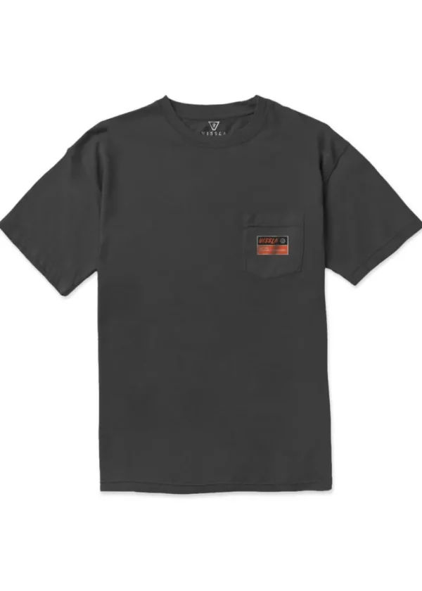 Best Vissla Heavy Duty Premium Pocket Tee Black