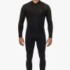 Shop Vissla High Seas II 3-2 Full Chest Zip Wetsuit Stealth