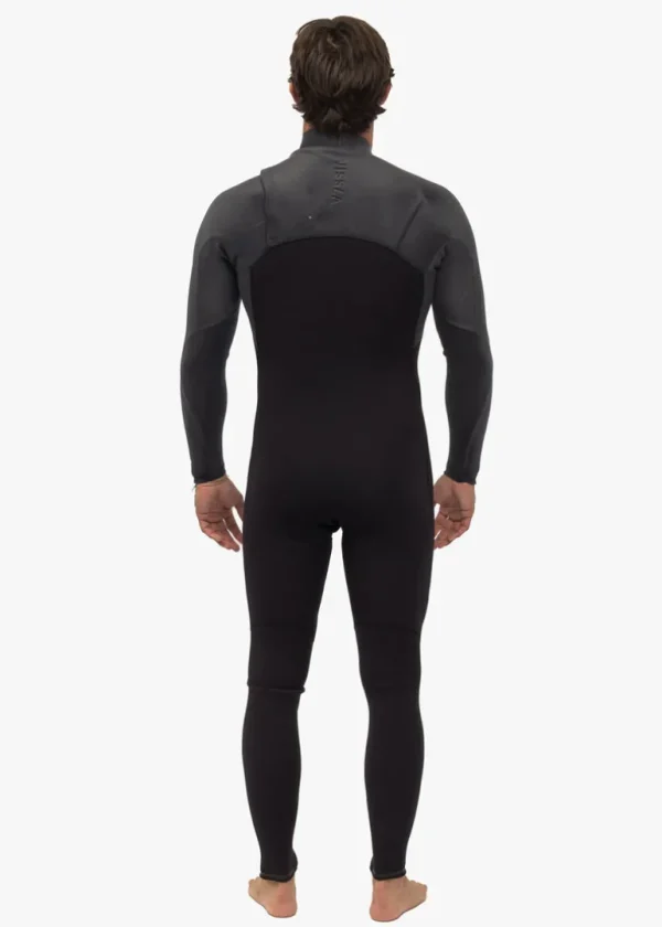 Hot Vissla High Seas II 3-2 Full No Zip Wetsuit Charcoal