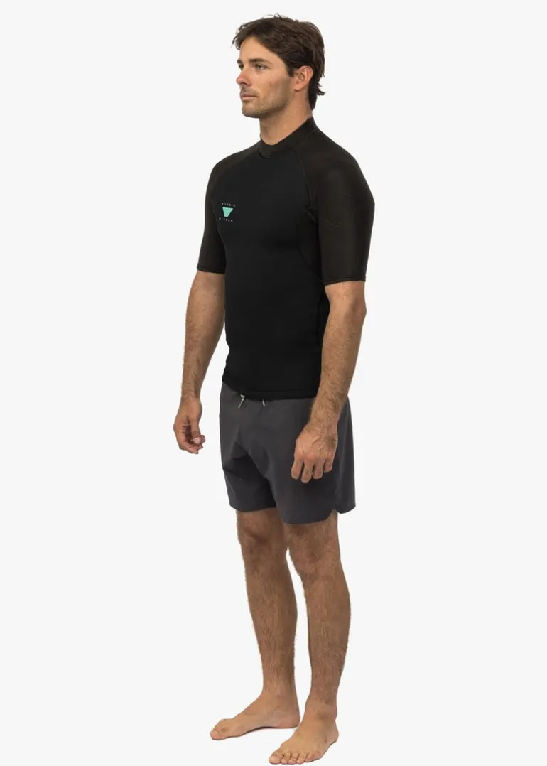 high_seas_ii_mm_short_sle_1.webp New Vissla High Seas II 1mm Short Sleeve Wetsuit Jacket Black