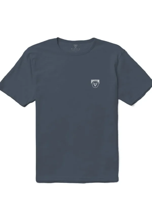 Hot Vissla Inked Organic Tee Dark Denim