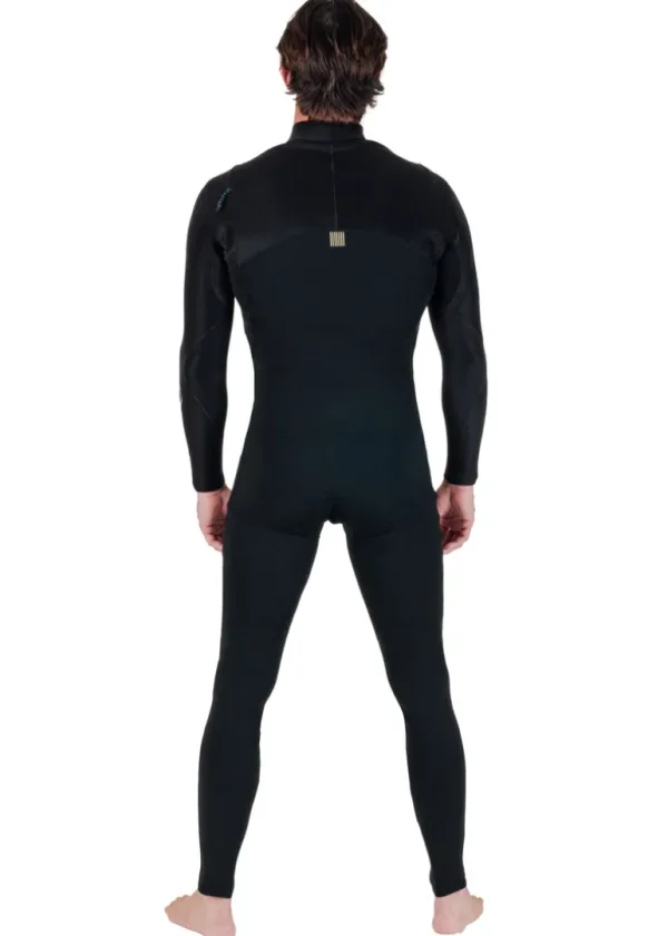 Cheap Vissla New Seas 4-3 U - Zip Wetsuit Black 2