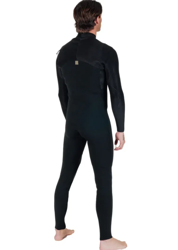 Cheap Vissla New Seas 4-3 U - Zip Wetsuit Black 2