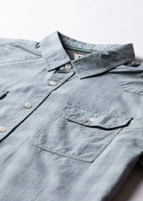 Outlet Vissla Ollie Eco Short Sleeve Shirt Slate