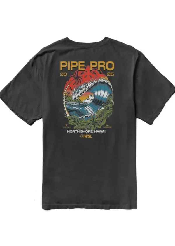 Flash Sale Vissla Pipe Pro 2025 Short Sleeve Tee Black