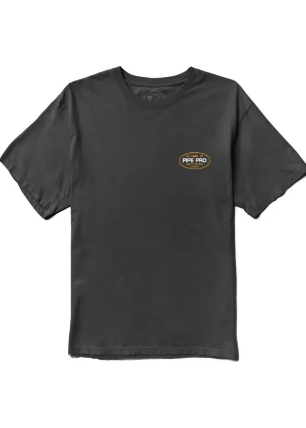 Flash Sale Vissla Pipe Pro 2025 Short Sleeve Tee Black
