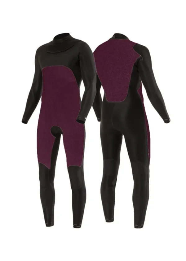Store Vissla 7 Seas 3-2 Full Back Zip Wetsuit Black