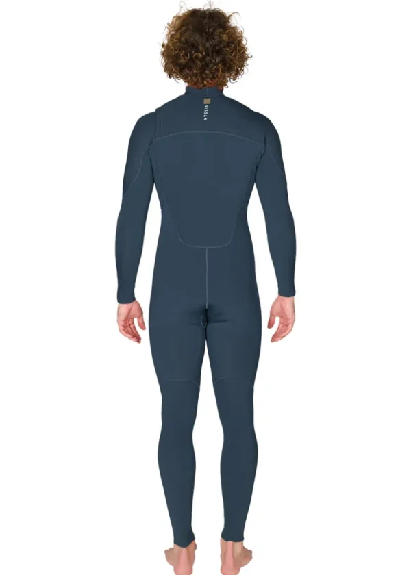Shop Vissla 7 Seas 3-2 Full Chest Zip Wetsuit Dark Slate