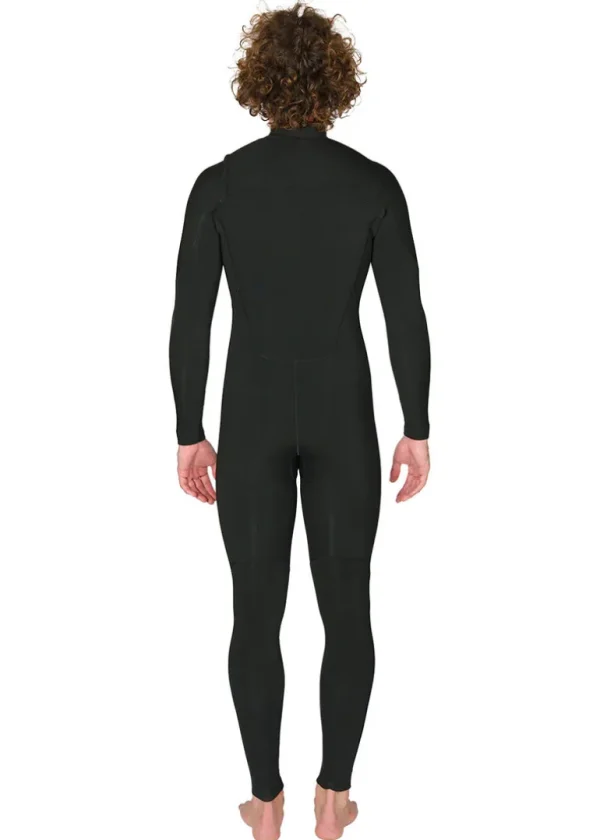 Cheap Vissla 7 Seas 4-3 Full Chest Zip Wetsuit- No Logos Covert