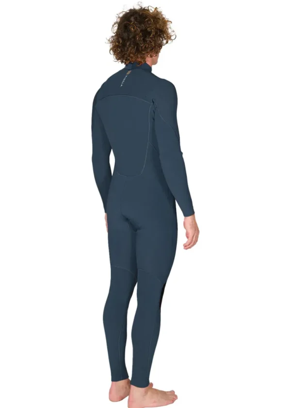 Shop Vissla 7 Seas 3-2 Full Chest Zip Wetsuit Dark Slate