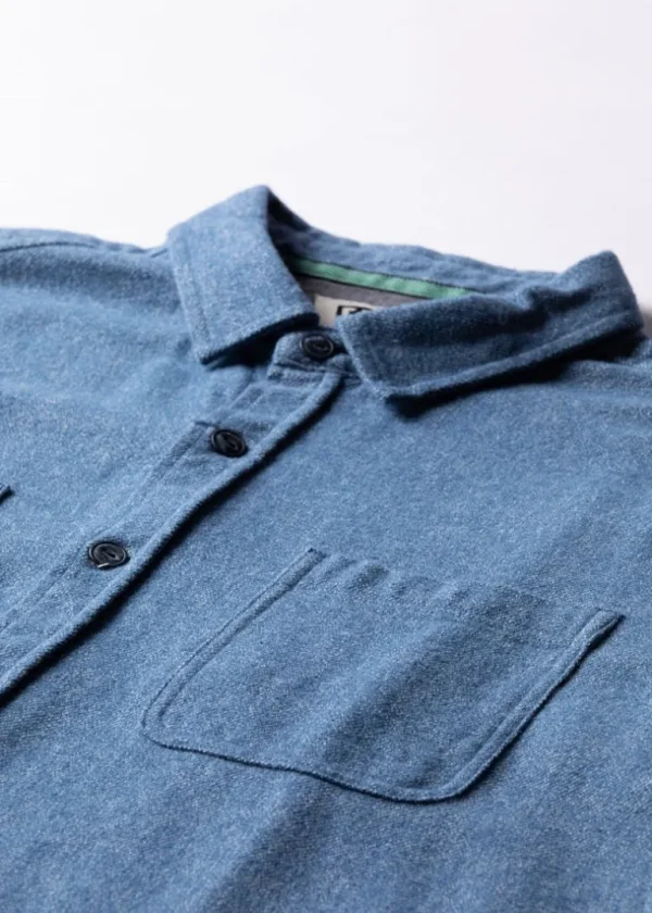 Sale Vissla Shaper Eco Long Sleeve Flannel SEA WATER