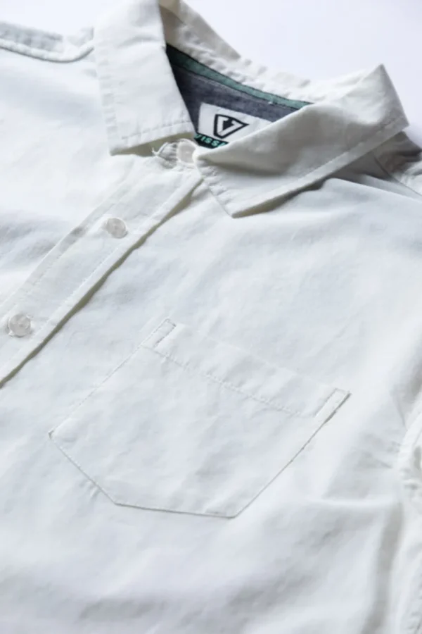 Cheap Vissla The Classic Eco Long Sleeve Shirt Vintage White