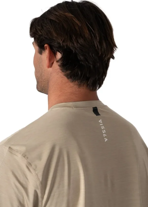 Outlet Vissla Twisted Eco Long Sleeve Sun Shirt SND - Sand