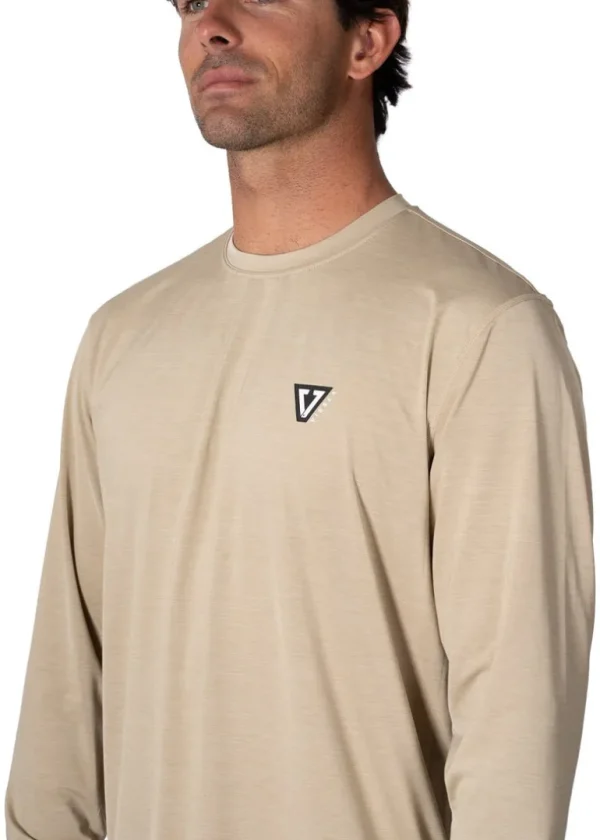 Outlet Vissla Twisted Eco Long Sleeve Sun Shirt SND - Sand
