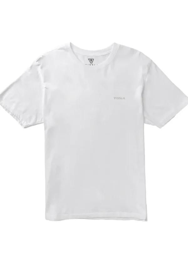 Online Vissla Vintage Premium Organic Tee White