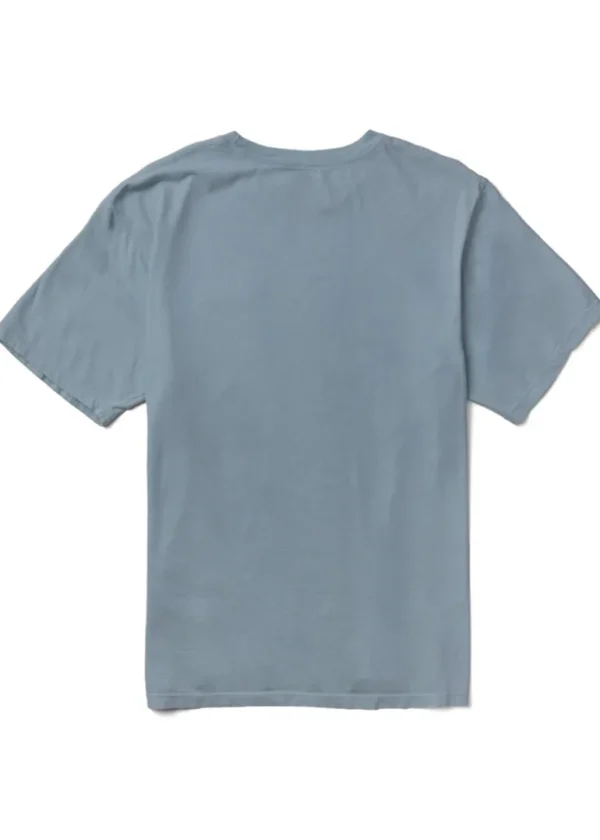 Shop Vissla Vintage Premium Organic Tee Chambray