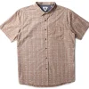 Fashion Vissla Waikiki Eco Short Sleeve Shirt CHILI