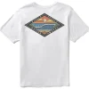 Online Vissla Wave Chasers Premium Organic Pocket Tee White